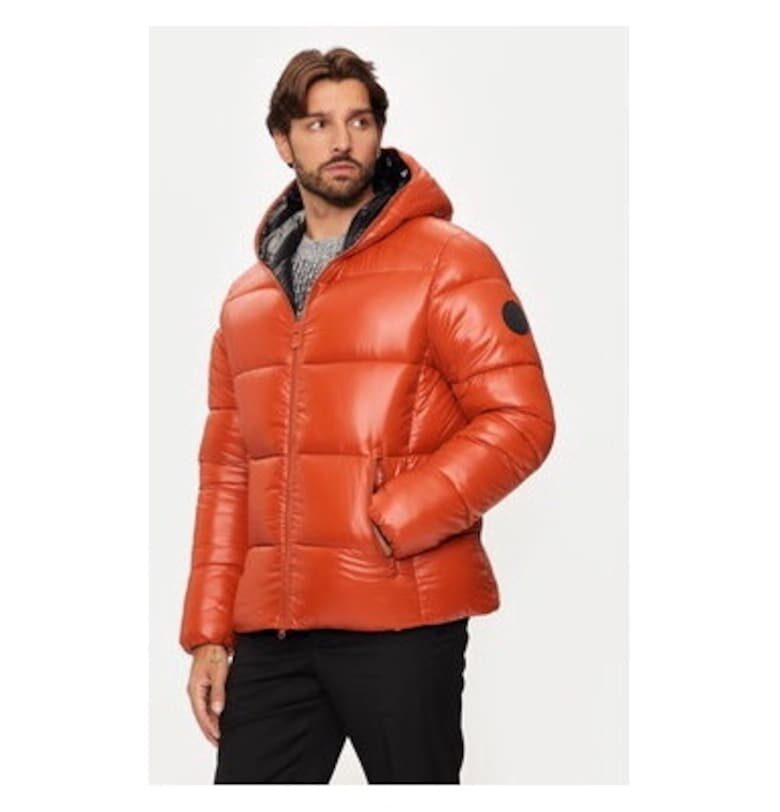 Мъжко яке -  304215469 - Найлон - Оранжев - Оранжев Save The Duck