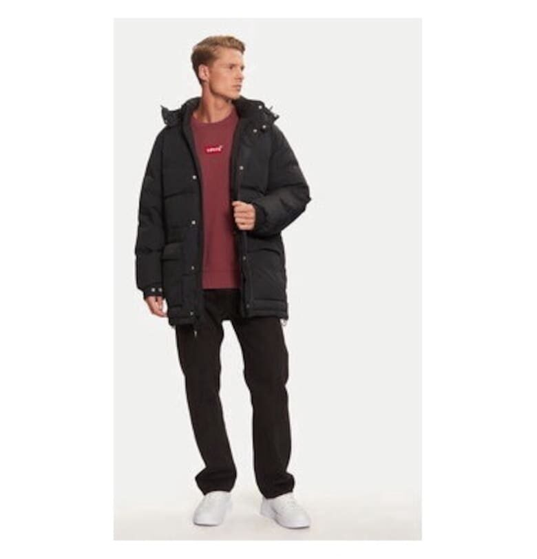 Мъжко яке -  304236983 - Полиамид - Черно - Черен Levis