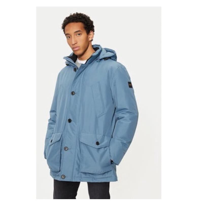 Мъжко яке -  304241642 - Полиестер - Син - Син BOSS