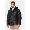 Мъжко яке -  304242519 - Естествена кожа - Черно - Черен BOSS