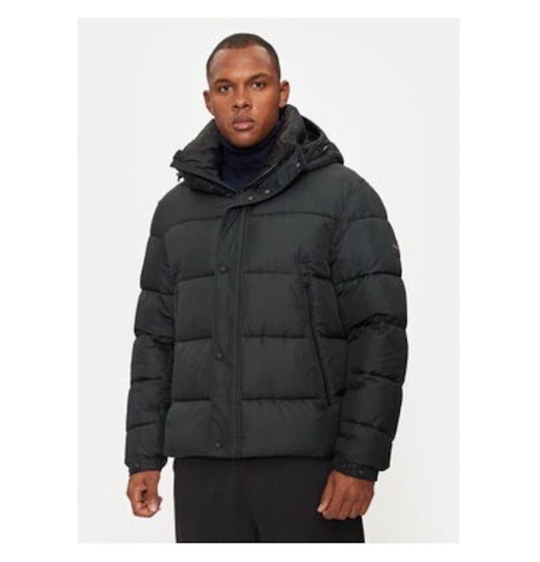 Мъжко яке -  304244186 - Рециклиран полиестер/Полиестер - Черно - Черен BOSS