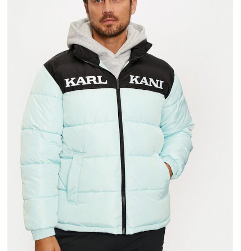 Мъжко яке -  304487545 - Полиестер - Син - Син Karl Kani