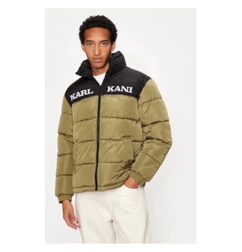 Мъжко яке -  304487569 - Полиестер - Зелено - Зелен Karl Kani