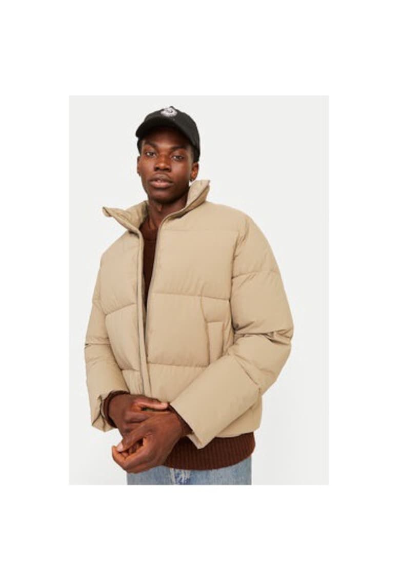 Мъжко яке - 304516559 - Полиестер - Бежов Jack and Jones