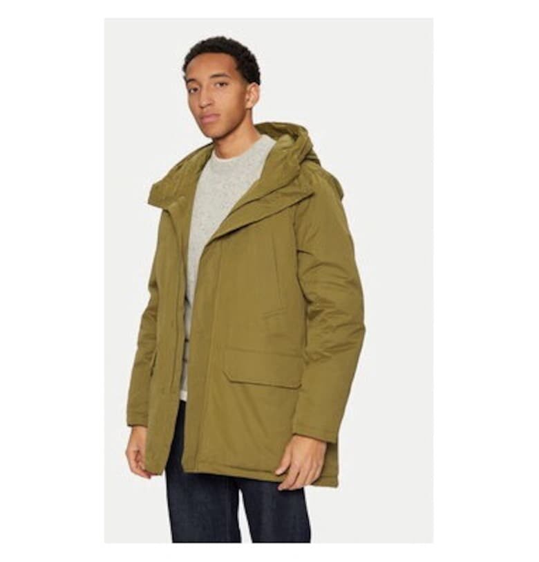 Мъжко яке -  304520716 - Полиестер/Памук - Зелено - Зелен United Colors of Benetton