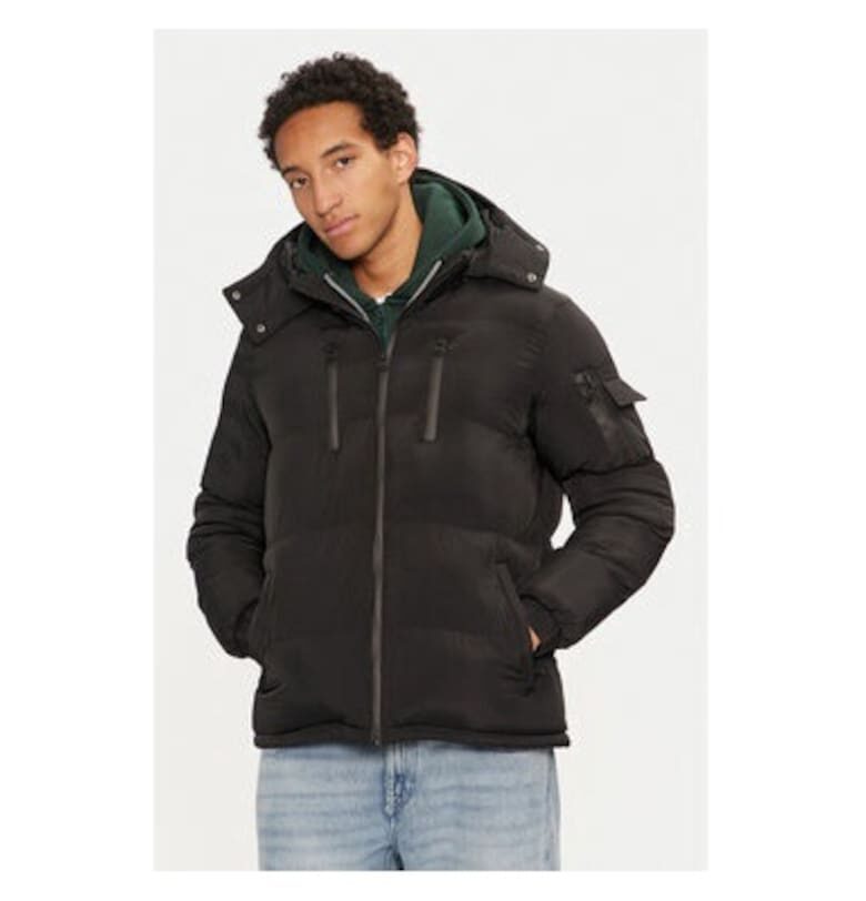 Мъжко яке -  304527050 - Полиамид - Черно - Черен BRAVE SOUL