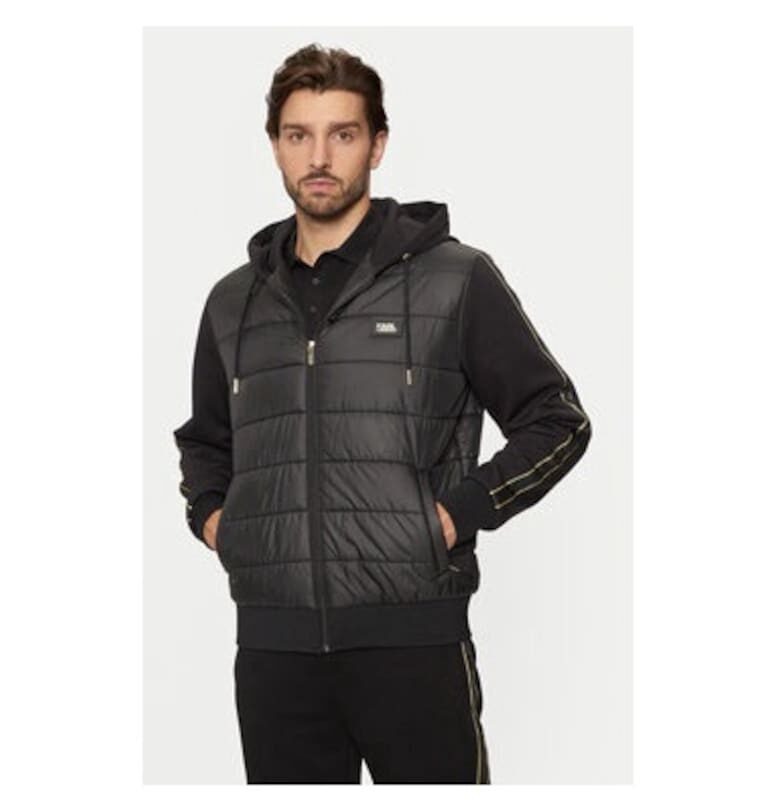 Мъжко яке -  304612244 - Полиестер - Черно - Черен Karl Lagerfeld