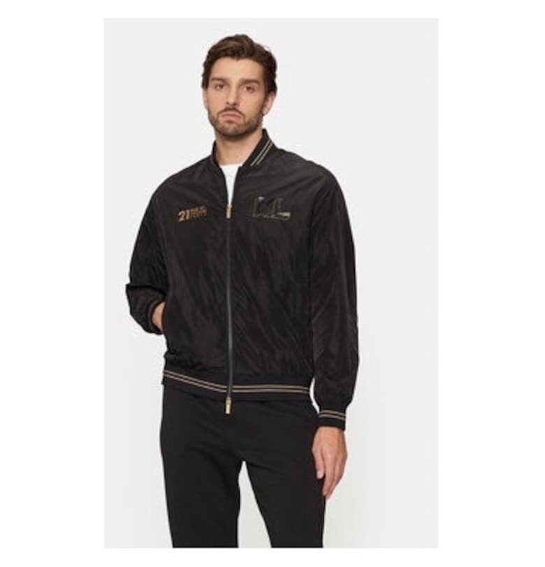 Мъжко яке -  304612268 - Полиестер - Черно - Черен Karl Lagerfeld