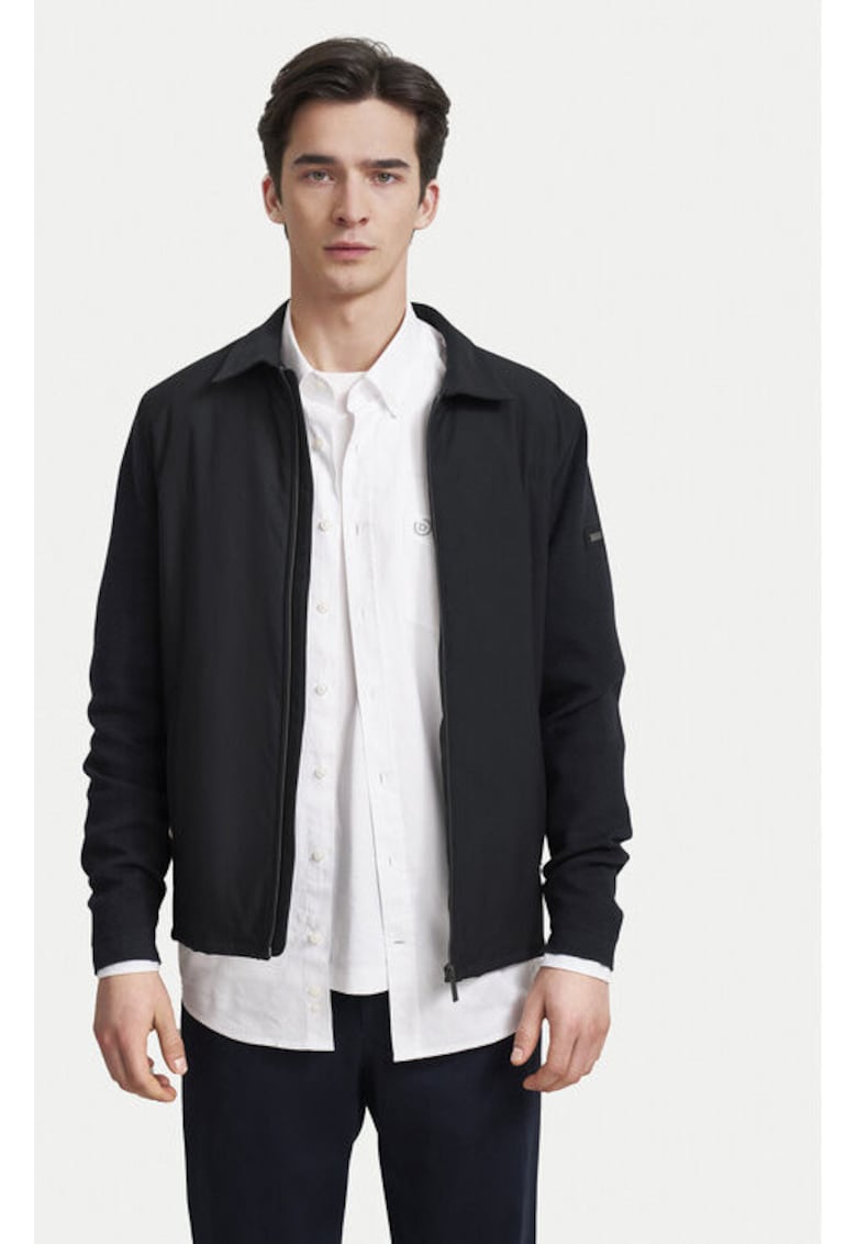 Мъжко яке - 304798474 - Памук - Син - Син Bugatti