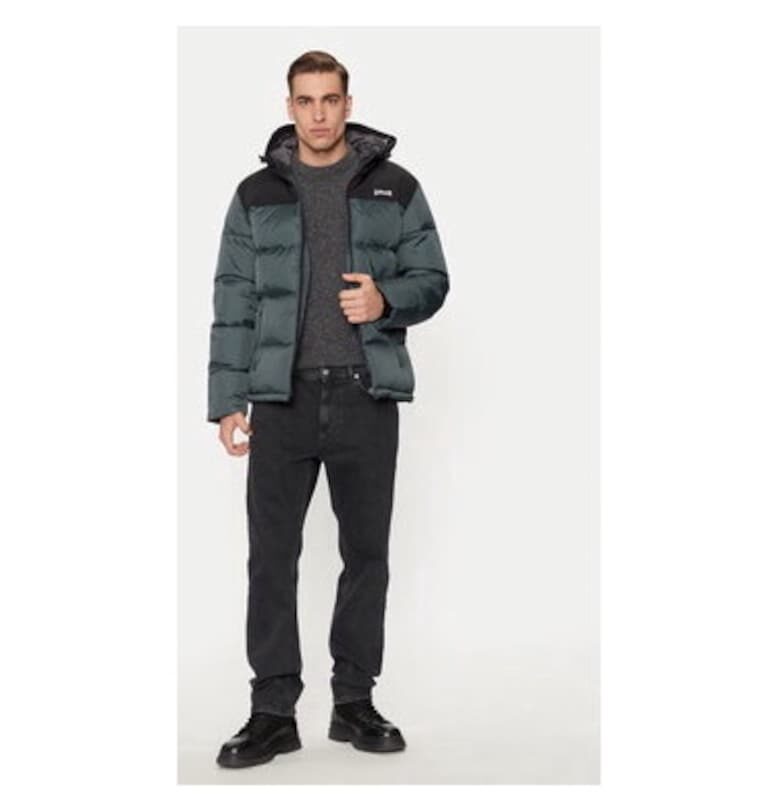 Мъжко яке -  304870071 - Найлон - Зелено - Зелен Schott Nyc