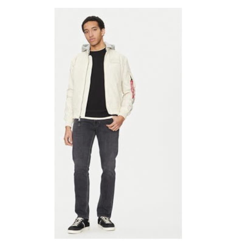 Мъжко яке -  305301598 - Найлон - Бежов - Бежов ALPHA INDUSTRIES