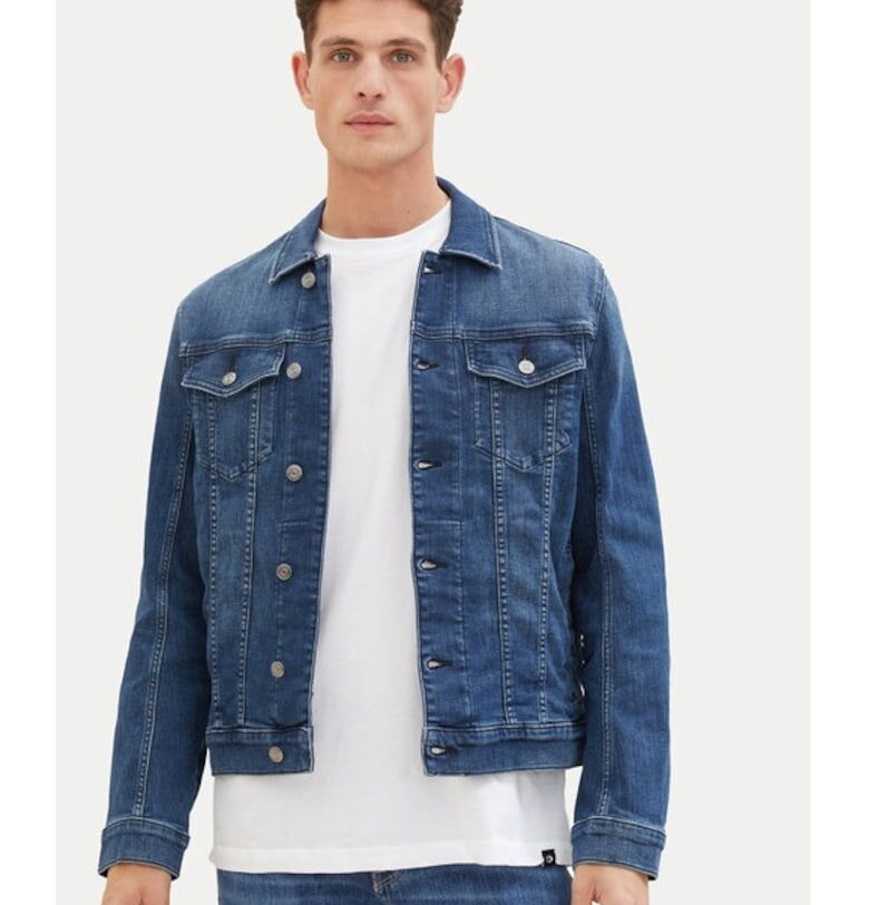 Мъжко яке -  546052 - Тъмносин - Памук Tom Tailor