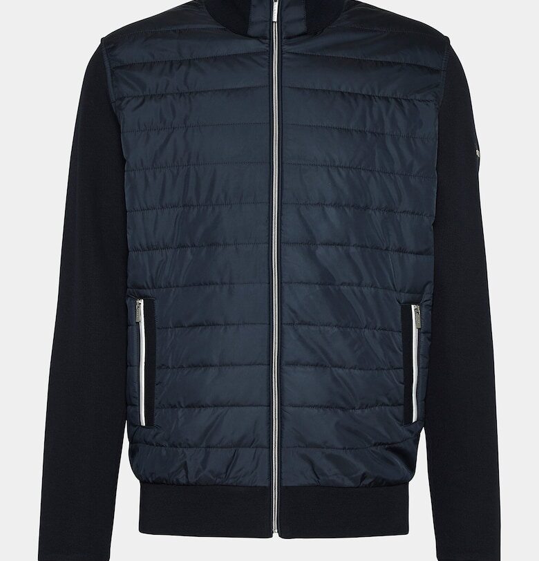 Мъжко яке  8750 95121 - Памук/Полиестер - Тъмносин - Тъмносин Bugatti