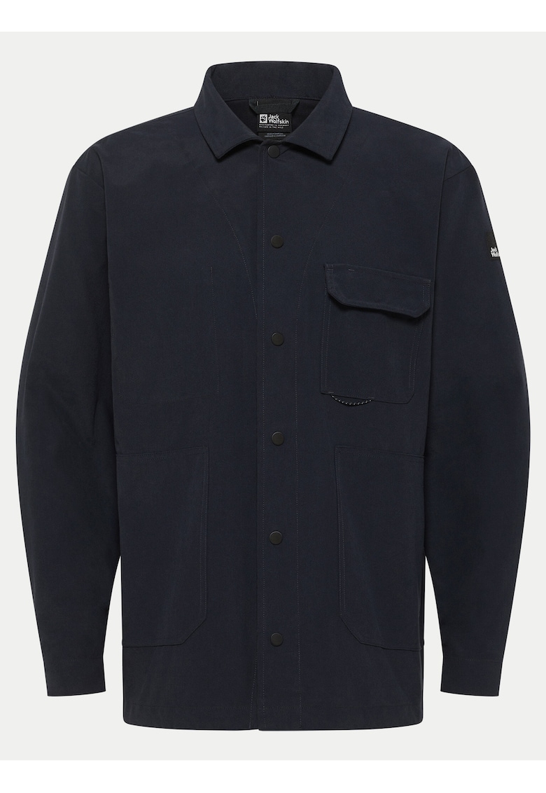 Мъжко яке A63865 - Полиестер - Тъмносиньо - Тъмносин Jack Wolfskin