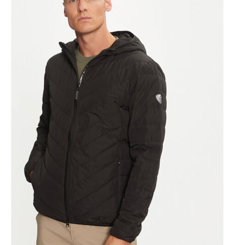 Мъжко яке - Emporio Armani  303081843 - Полиестер - L INTL - Черно EA7