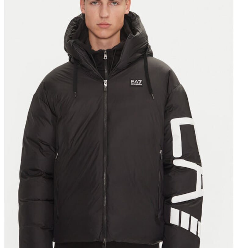 Мъжко яке - Emporio Armani  304211867 - Полиамид - - Черен EA7