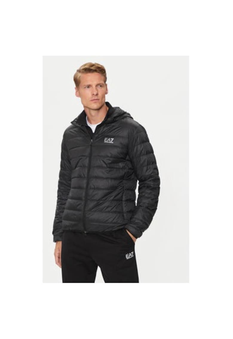 Мъжко яке - Emporio Armani 304212697 - Полиамид - Черно - Черен EA7