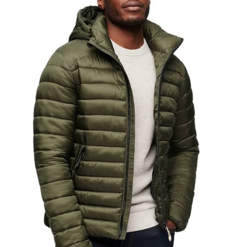 Мъжко яке Superdry Fuji Puffer M5011821A - Каки Superdry  Co