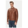 Мъжко яке  TONIC - Естествена кожа - Кафяв - Кафяв Serge Pariente