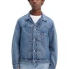 Мъжко яке  Trucker Type I - памук - синьо - Син Levis