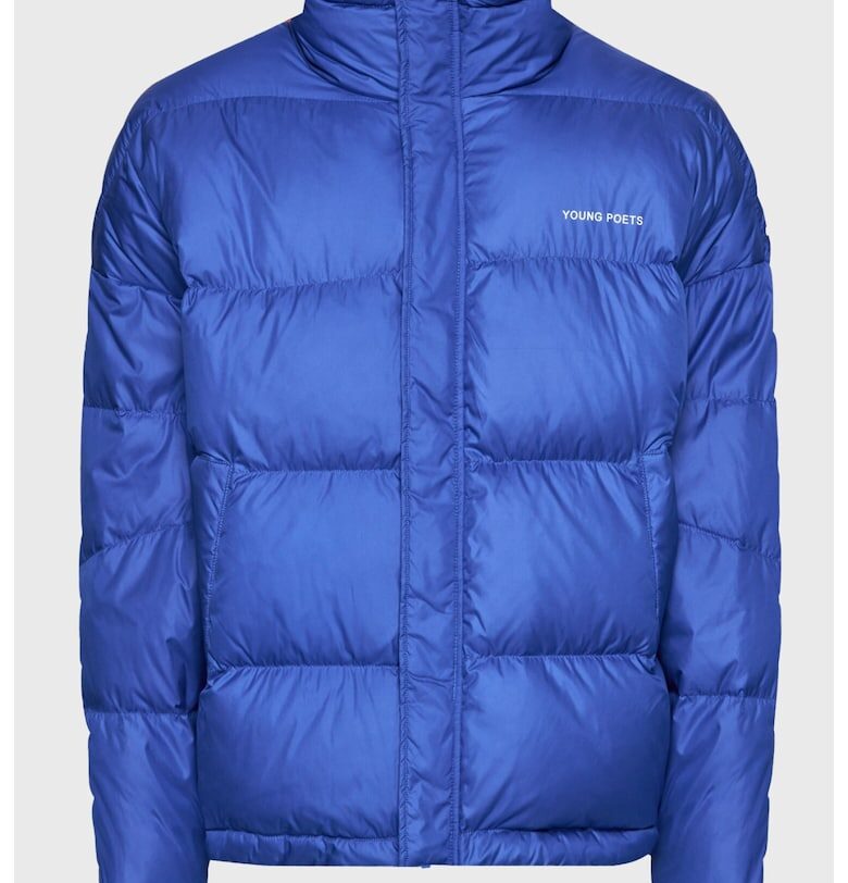 Мъжко яке - Общество на младите поети - Полиестер - Син Young Poets Society