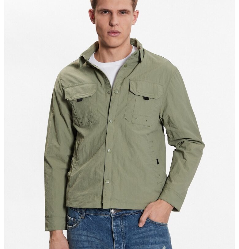 Мъжко яке -  Полиамид - Зелен BRAVE SOUL