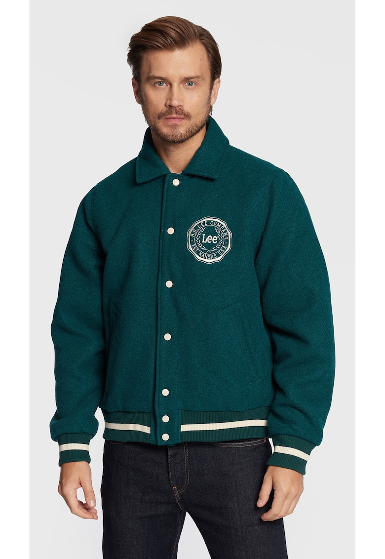 Мъжко яке - Полиестер - Зелен Lee