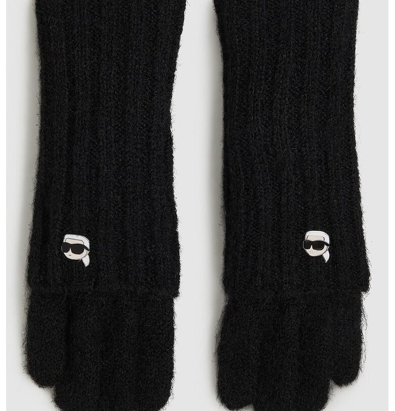 Мъхести ръкавици с вълна Karl Lagerfeld