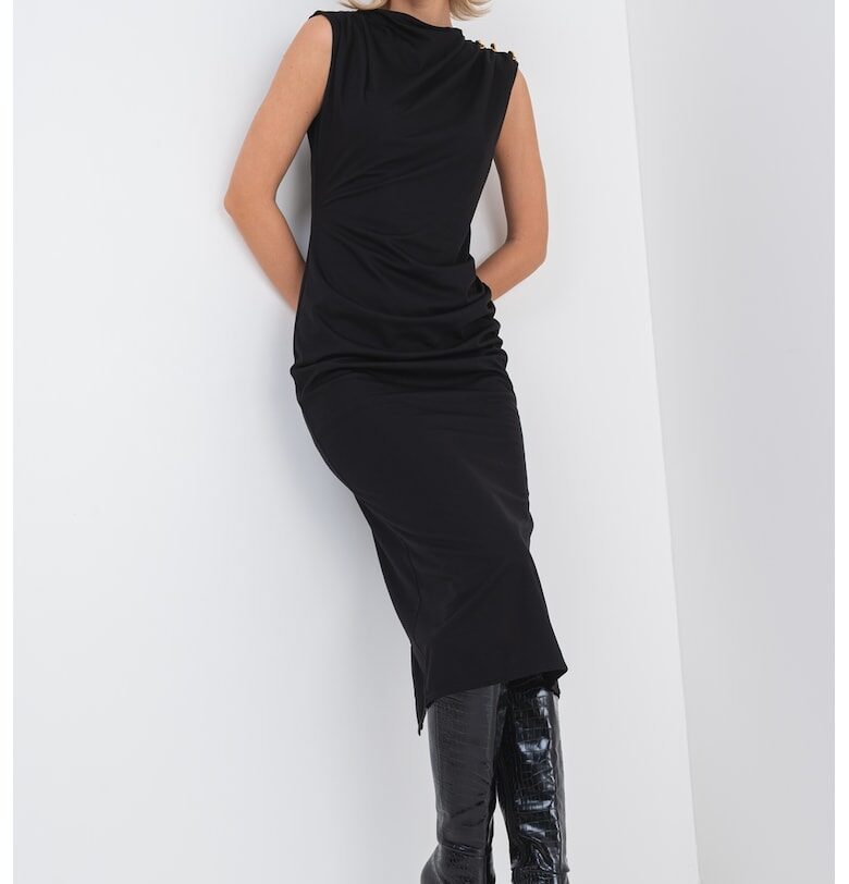 Набрана миди пола с метални детайли Marella