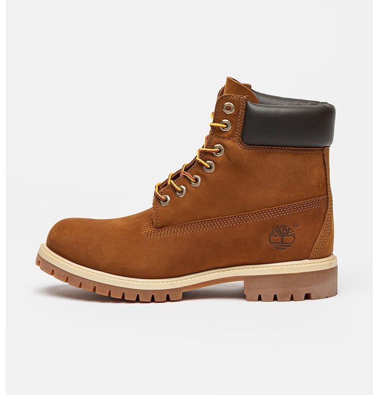 Непромокаеми боти Premium 6 от набук с кожа Timberland