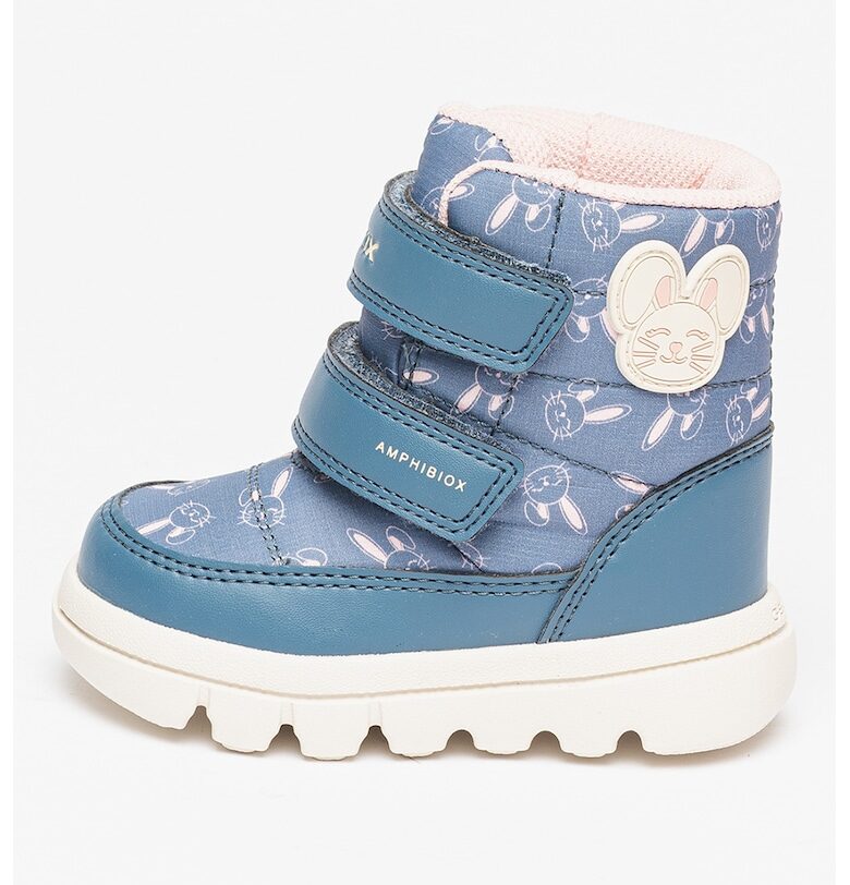 Непромокаеми боти с щампа със зайчета Geox