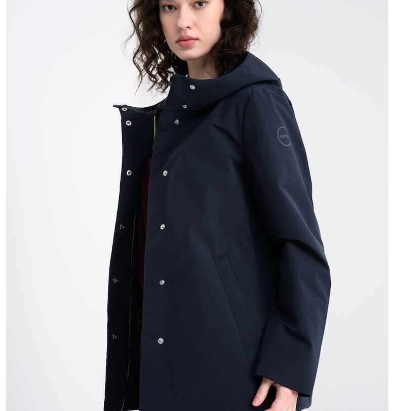 Непромокаемо междусезонно яке Spherica - Ултрамарин синьо Geox