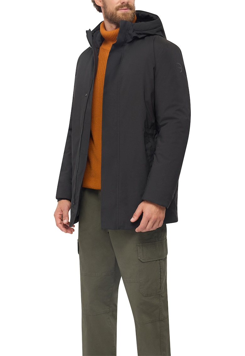 Непромокаемо яке Spherica с качулка - Черен Geox