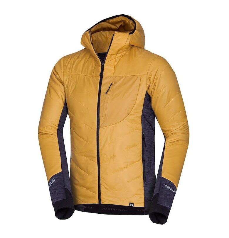 Непромокаемо яке за трекинг Otis - Жълт NORTHFINDER