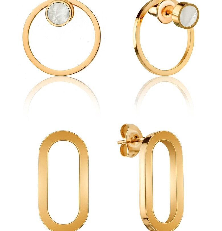 Обеци от неръждаема стомана Isabella Ford