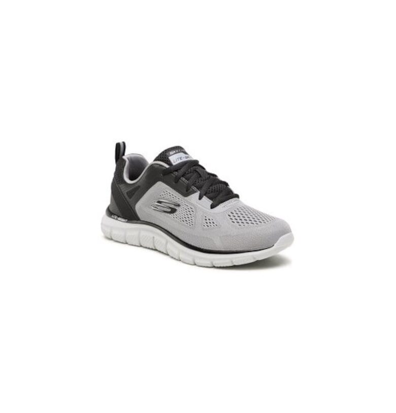 Обувки за мъже  302599189 - Спортни - Текстил - 45.5 EU - Сив Skechers