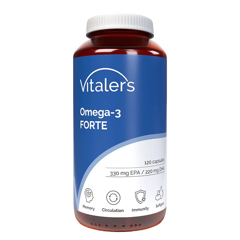Омега 3 Форте 1000 mg (EPA 330 mg / DHA 220 mg) + витамин Е – Здраво сърце