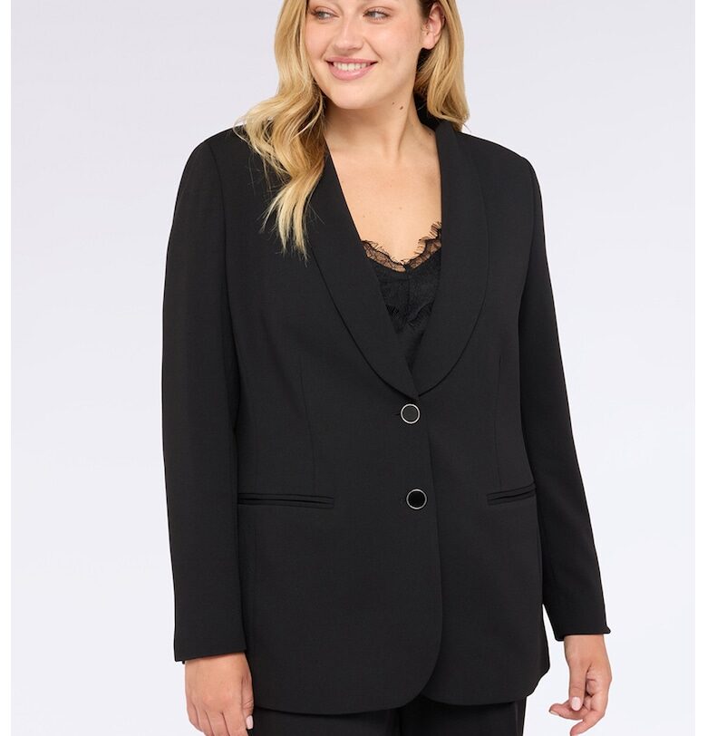 Официално сако - Черен Fiorella Rubino