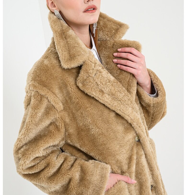 Палто Catedy - Светлокафяв BOSS