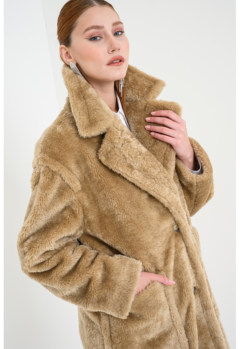 Палто Catedy - Светлокафяв BOSS