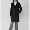 Палто с джобове встрани - Черен sOliver