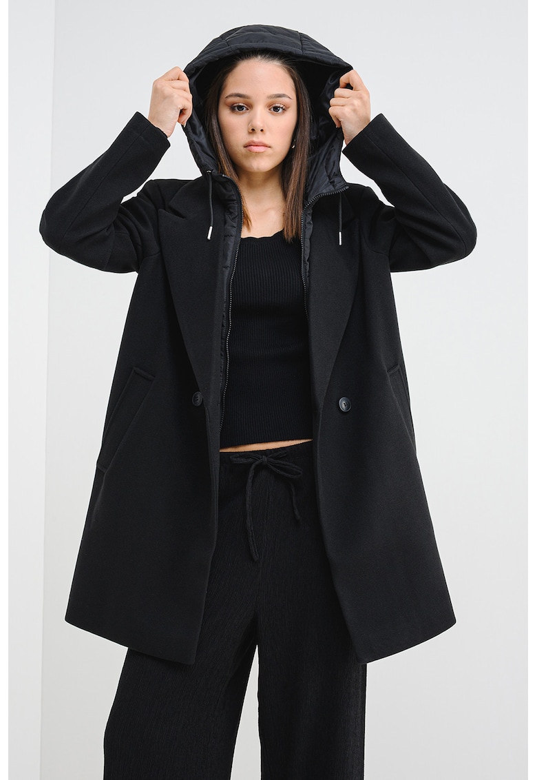 Палто с отделяща се качулка Vero Moda