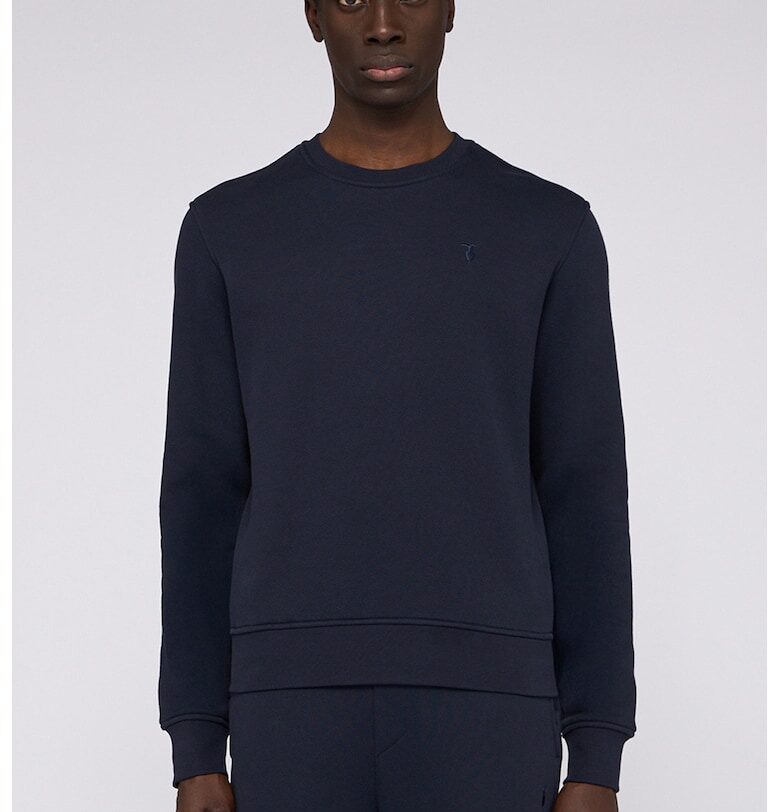 Памучен суитчърт - Тъмносин Trussardi