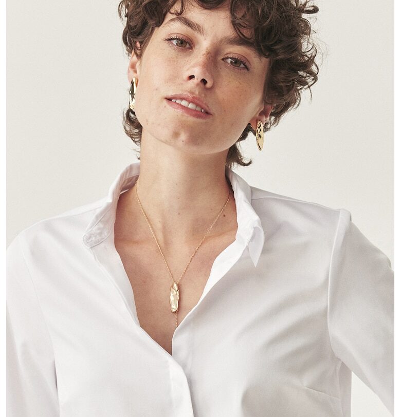 Памучна риза - Бял Tatuum