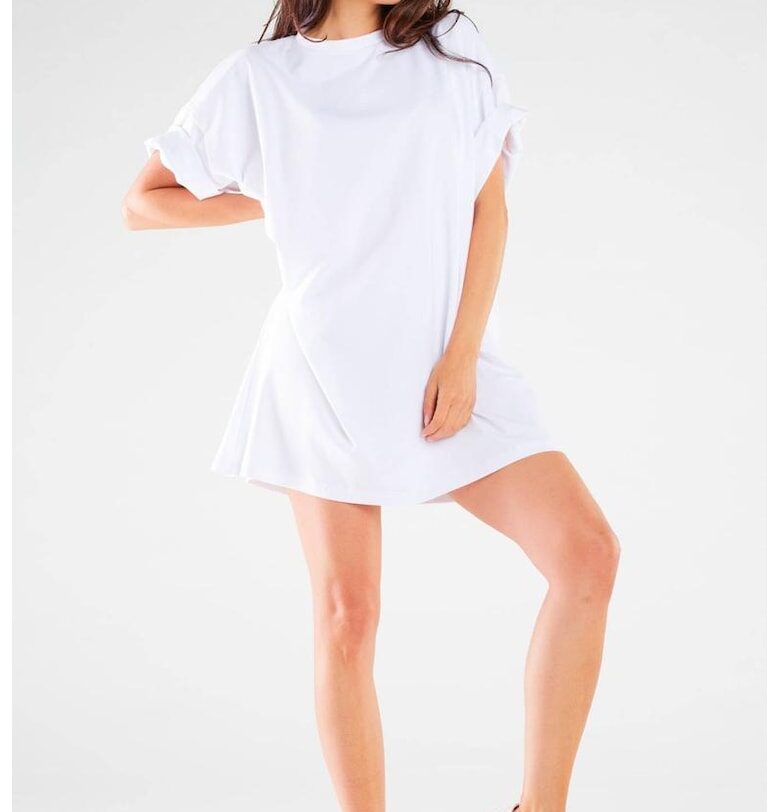 Памучна рокля с къс ръкав - един размер InfiniteYou