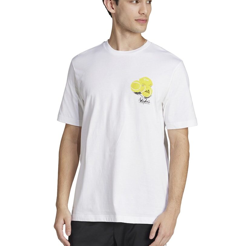 Памучна тениска Life Lemons adidas Sportswear