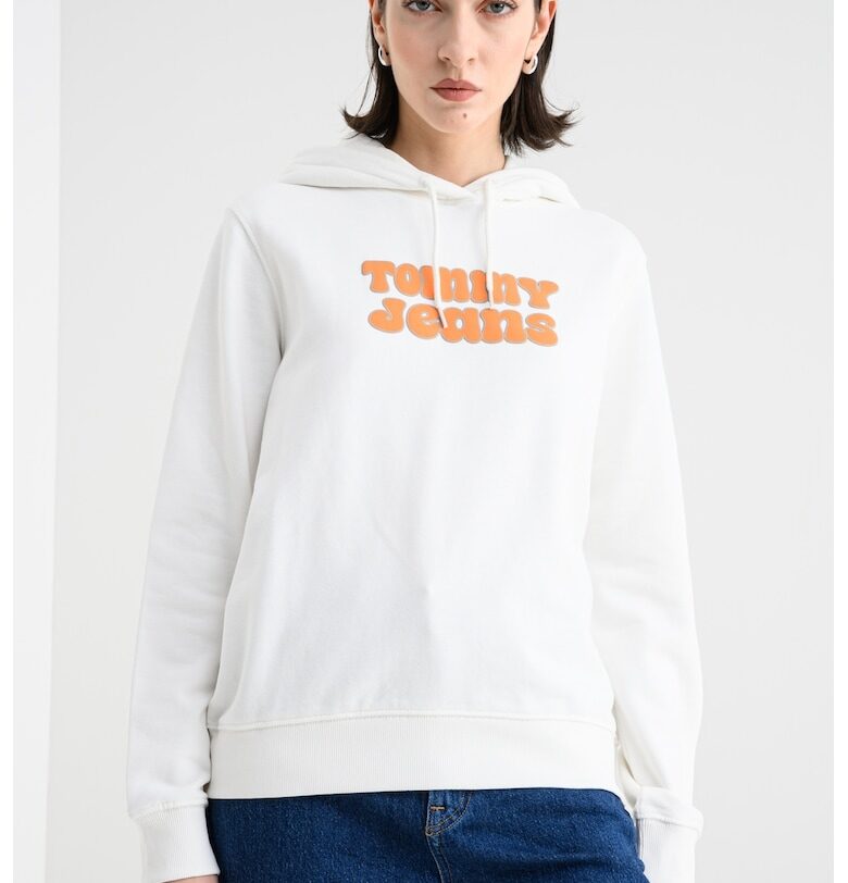 Памучно худи с лого Tommy Jeans
