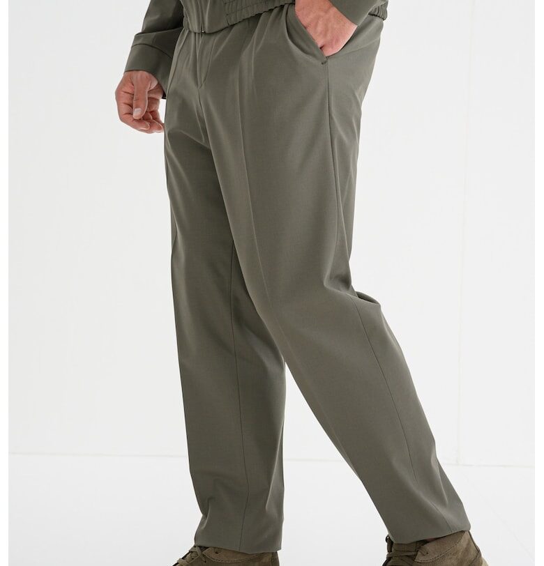 Панталон с миди талия - Каки HUGO