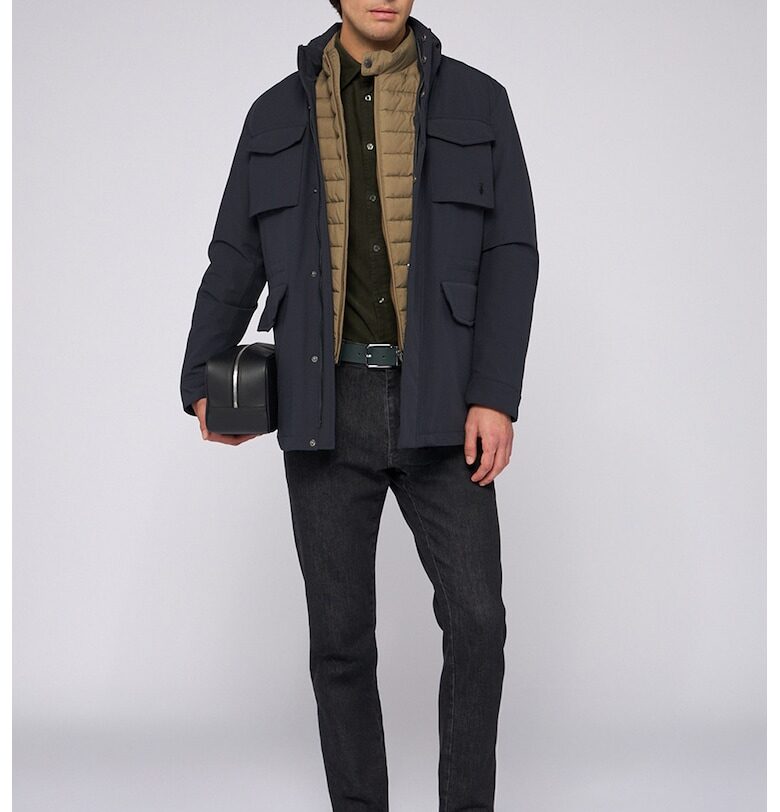 Панталон със стандартна кройка - Избеляло черно Trussardi