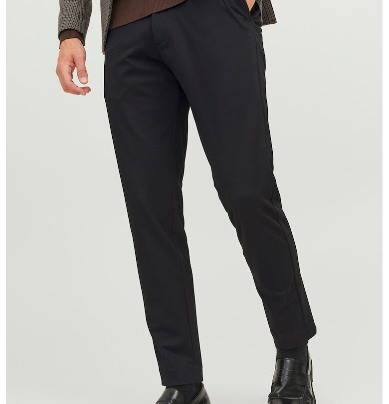 Панталон чино по тялото - Черен Jack  Jones